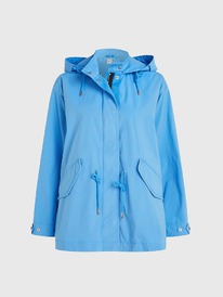 TH SOLID HOODED PARKA Hydrangea Blue