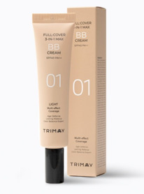 Trimay ������������������� BB-���� 01 Full Cover 3-in-1 Max BB Cream SPF40 PA++ 