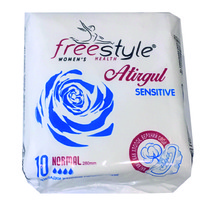 FreeStyle �����.���. Atirgul NORMAL Sensitive soft (10��) (4���) (1856)
