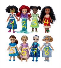 shopdisney GB Disney Princess Mini Doll Set ����� �����