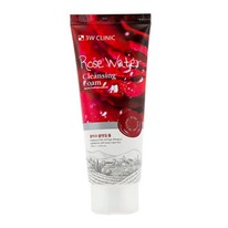 3W Clinic Rose Water Foam Cleansing ����� ��� ��������