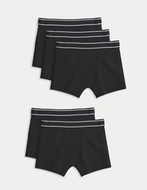 marksandspencer 5pk Cotton with Stretch Trunks (5-16 Yrs)