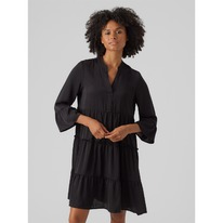 Sportsdirect Vero Moda Katrine Long Sleeve Short Dress Black