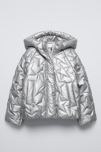 zara STARS PUFFER JACKET