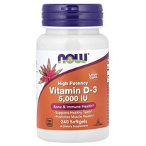 NOW Foods,  D3,  , 125  (5000 ), 240  