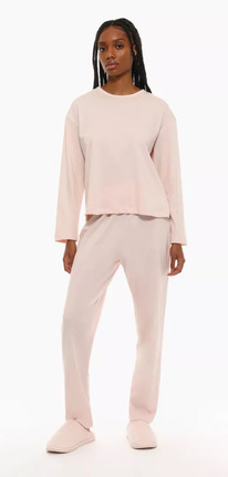 Lefties Basic long pyjamas Dusty Pink