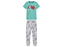 lidl Kleinkinder Pyjama grn/grau