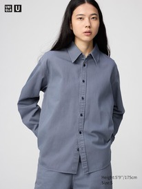 uniqlo Jeanshemd (oversized)