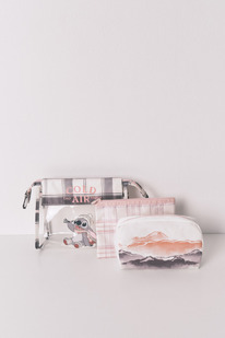 womensecret 3er-Pack Kosmetiktaschen mit Karomuster Stitch