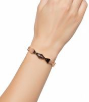 outlet46 Zeitloser Calvin Klein Snake Damen Armreif aus Edelstahl Armband Elegan