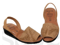 sevacalzados Avarca menorquina Damen Ledersandalen 3550AV