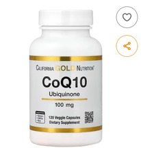 California Gold Nutrition, ������� Q10, �������� ������ USP, 100 ��, 120 �������