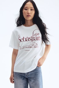 hm T-Shirt mit Print